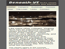 Tablet Screenshot of beneathvt.com